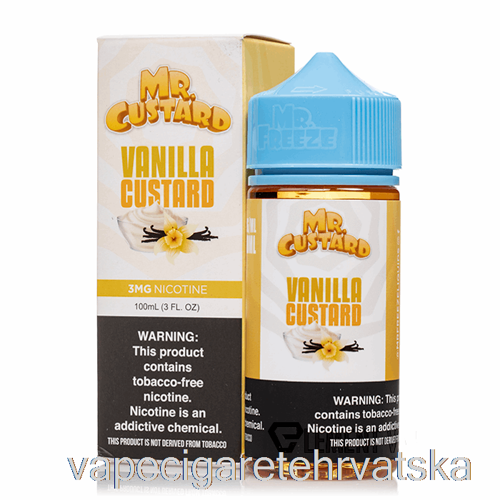 Vape Cigarete Krema Od Vanilije - Mr Krema - 100ml 3mg